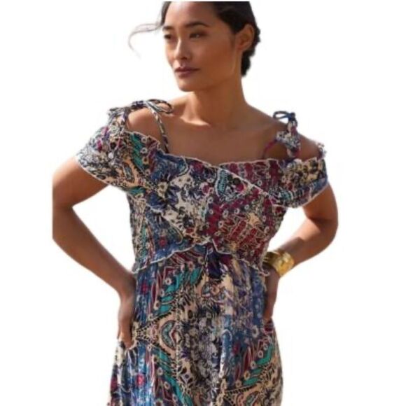 Anthropologie Oahu Dress NWT Size XXS - Picture 4 of 9